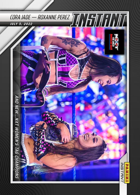 Cora Jade / Roxanne Perez – And NEW… NXT Women’s TAG Champions