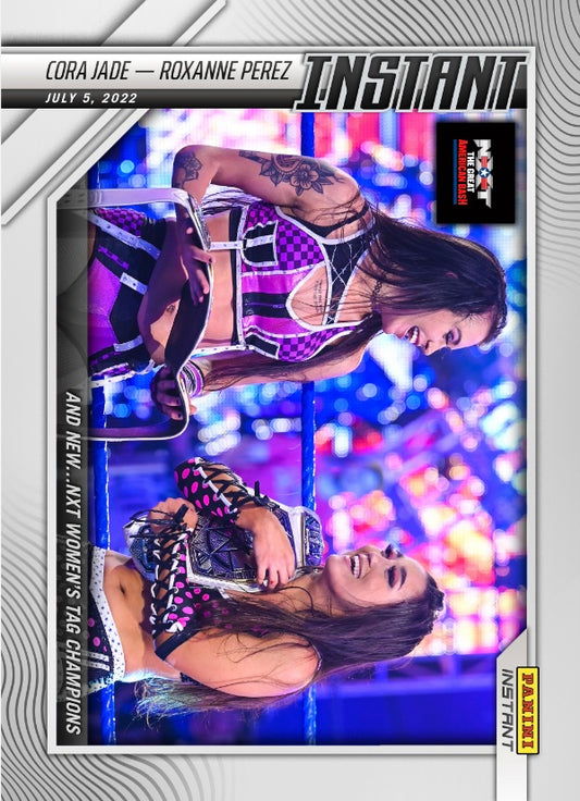 Cora Jade / Roxanne Perez – And NEW… NXT Women’s TAG Champions