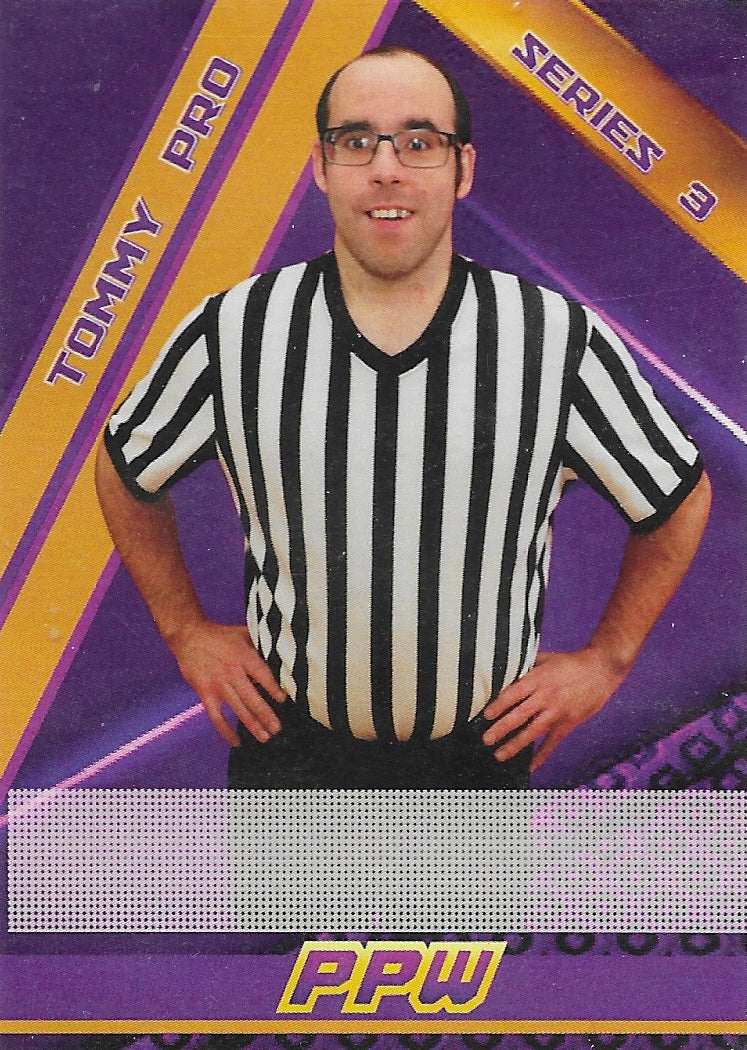 Tommy Pro trading card PW Catalog
