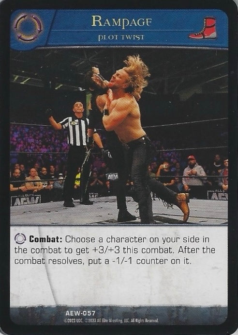 Rampage trading card PW Catalog