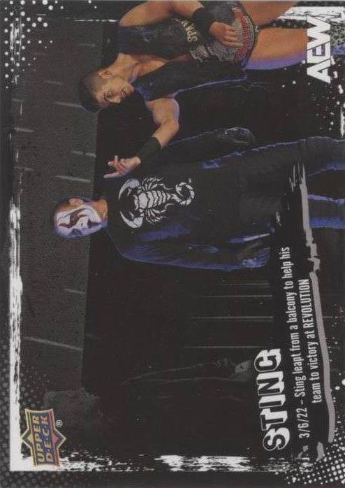 3/6/22 – Sting Leapt From a Balcony to Help HIS Team to Victory at Revolution