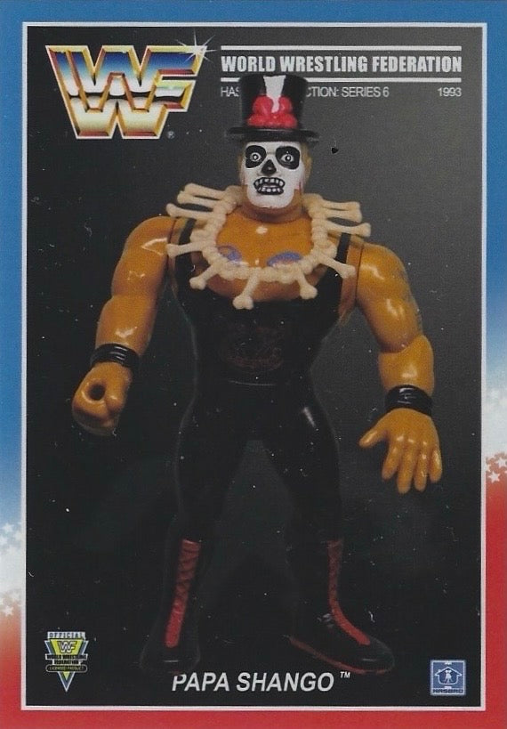 Papa Shango trading card PW Catalog