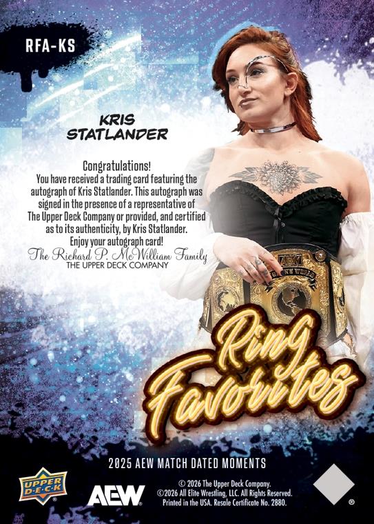 Ring Favorites – Kris Statlander