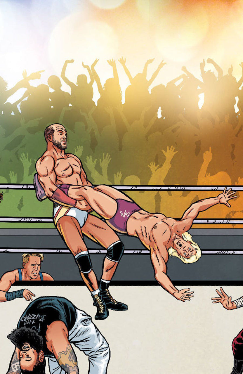 WWE Volume 2 The Warrior's Path Comic Book by Boom! Studios Cover F