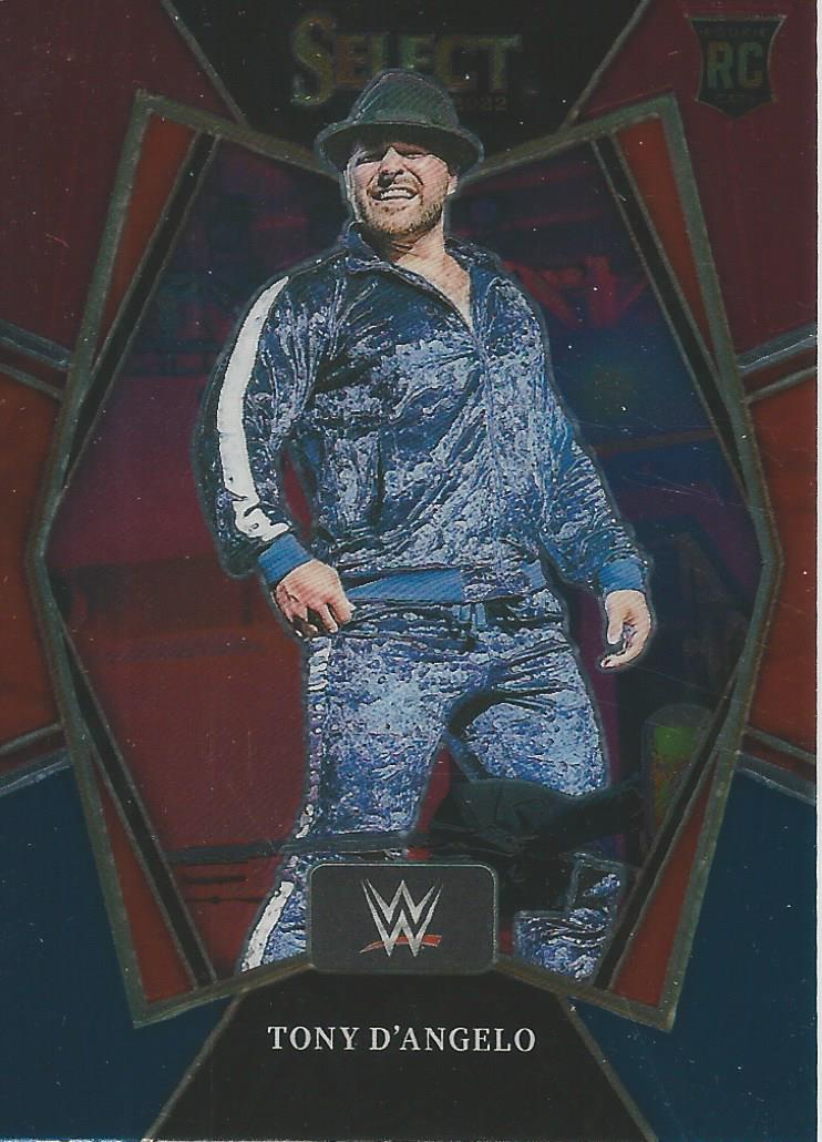 WWE Panini Select 2022 Red/Silver/Blue Tony D'Angelo #182