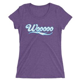Charlotte Flair "WOOOOO" Women's Tri-Blend T-shirt T-Shirt PW Catalog