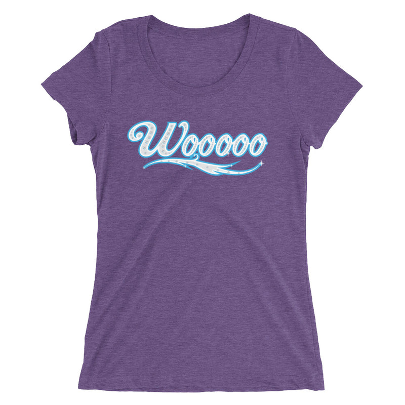 Charlotte Flair "WOOOOO" Women's Tri-Blend T-shirt T-Shirt PW Catalog