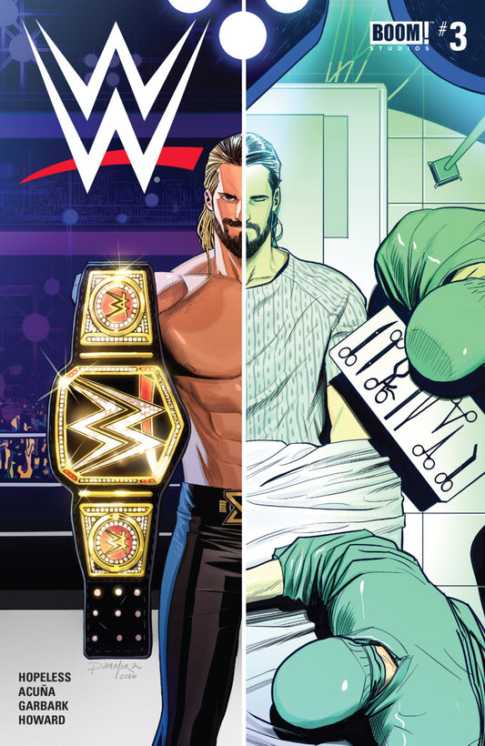 WWE Volume 3 The Brawler and the Beast Comic Book by Boom! Studios