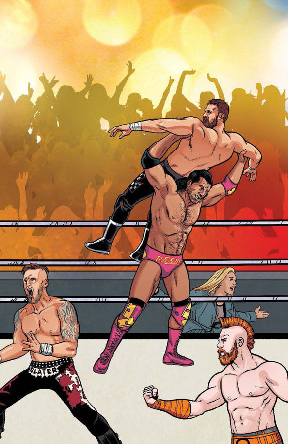 WWE Volume 3 The Brawler and the Beast Comic Book by Boom! Studios Cover F Pwcatalog