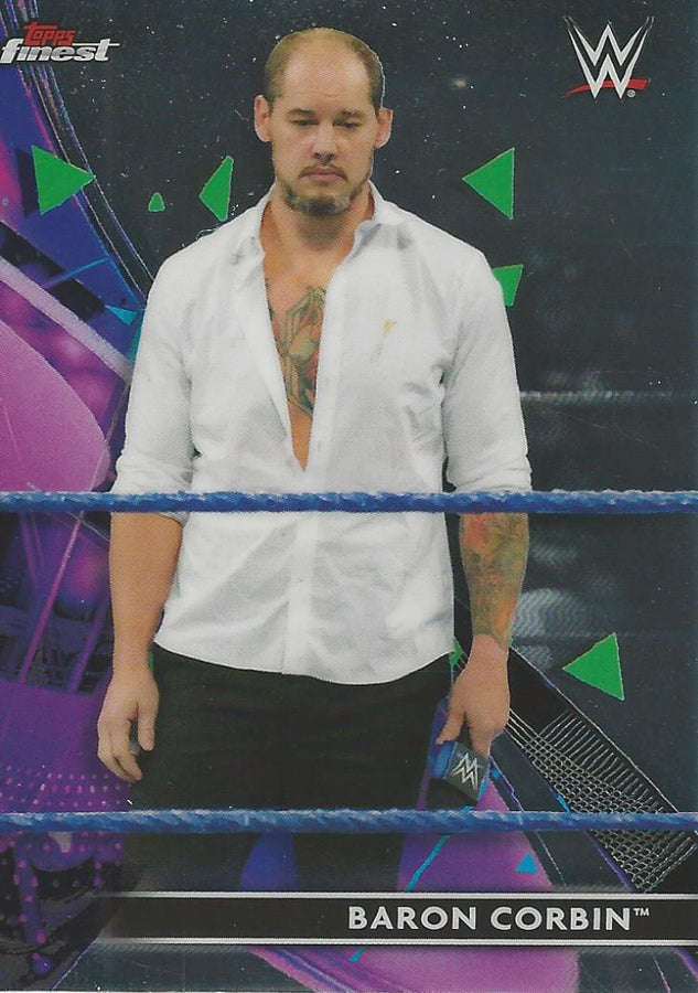 WWE Topps Finest 2021 Baron Corbin #57
