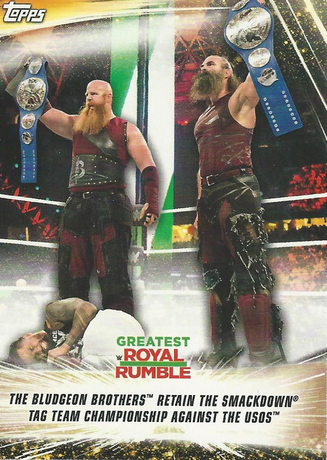 WWE Topps Summerslam 2019 Harper and Rowan #57