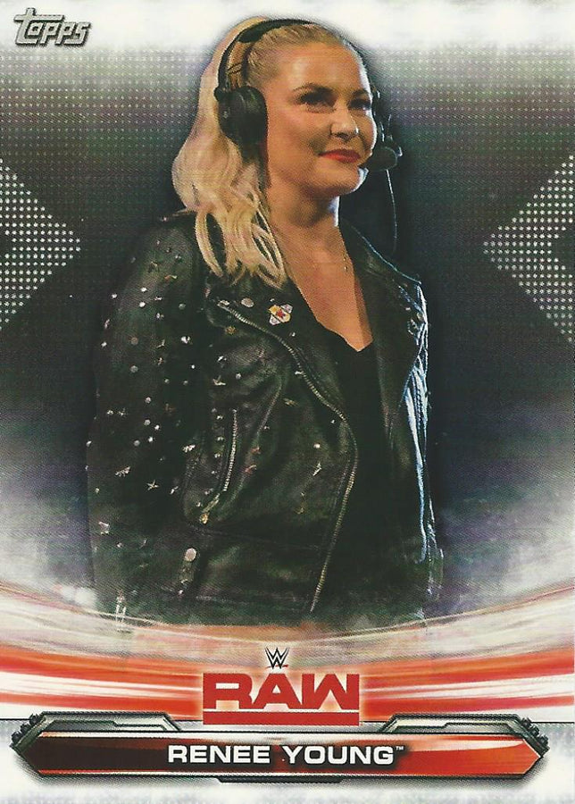 WWE Topps Raw 2019 Renee Young #57