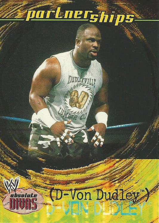WWE Fleer Absolute Divas 2002 D-Von Dudley #57