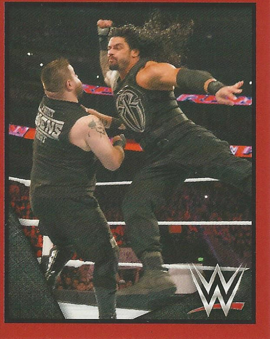 WWE Topps Then Now Forever 2016 Stickers Roman Reigns #57
