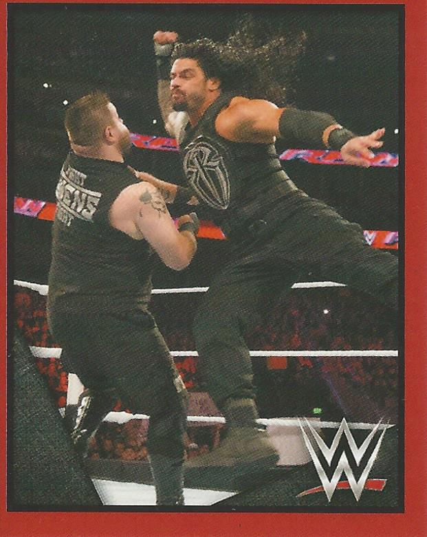 WWE Topps Then Now Forever 2016 Stickers Roman Reigns #57