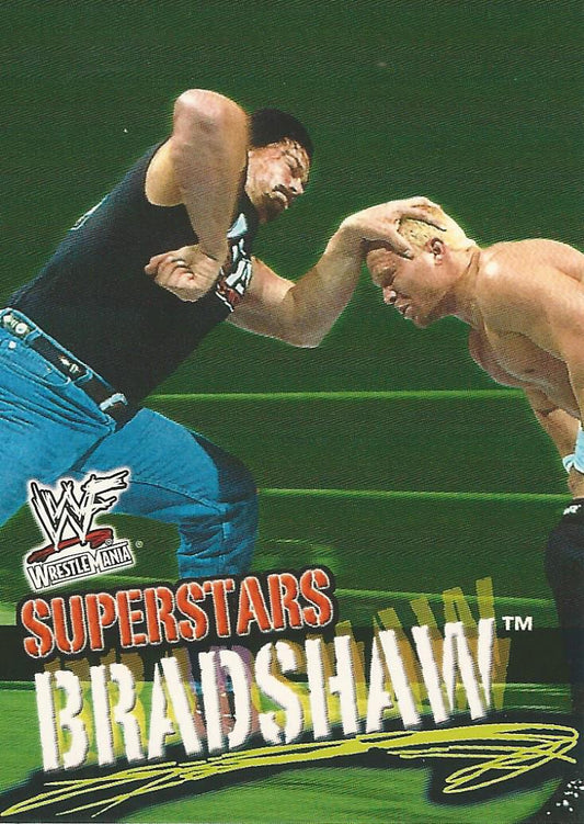 WWF Fleer Wrestlemania 2001 Bradshaw #57
