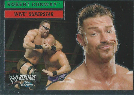 WWE Topps Chrome Heritage 2006 Robert Conway #57