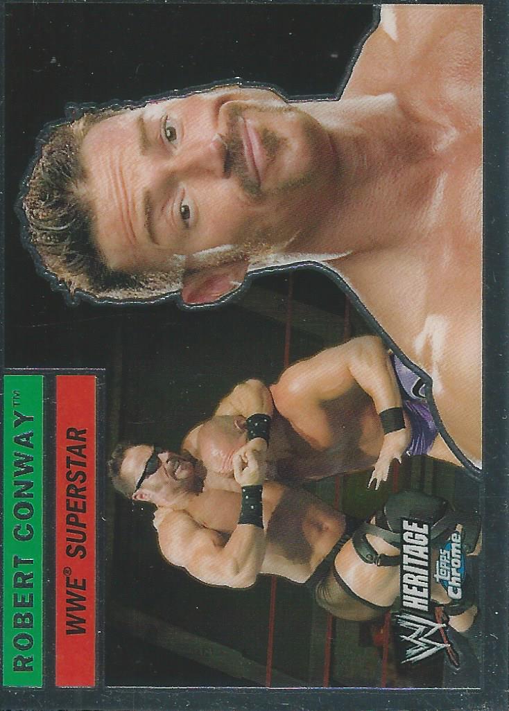 WWE Topps Chrome Heritage 2006 Robert Conway #57