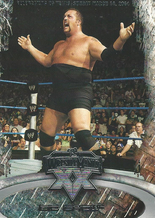 WWE Fleer Wrestlemania XX 2004 Big Show #57