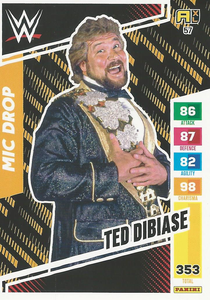 WWE Panini XL Adrenalyn 2024 Million Dollar Man Ted Dibaise #57