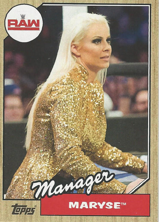 WWE Topps Heritage 2017 Maryse #57
