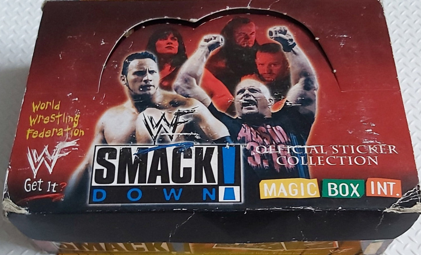 WWF Smackdown Stickers Album 2000 Stickers Album PW Catalog