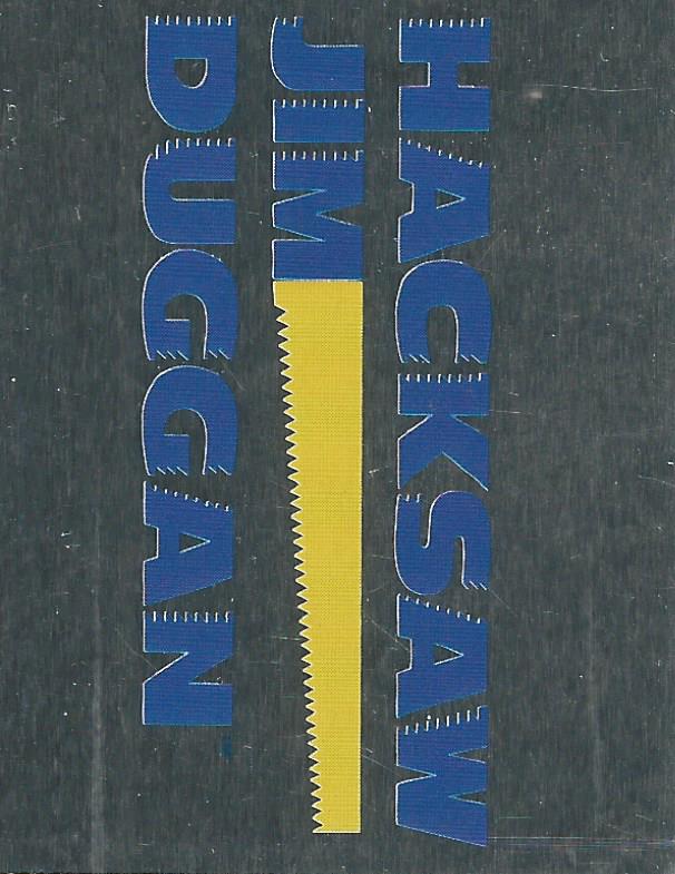 WWF Merlin Sticker Collection 1990 Hacksaw Jim Duggan #57