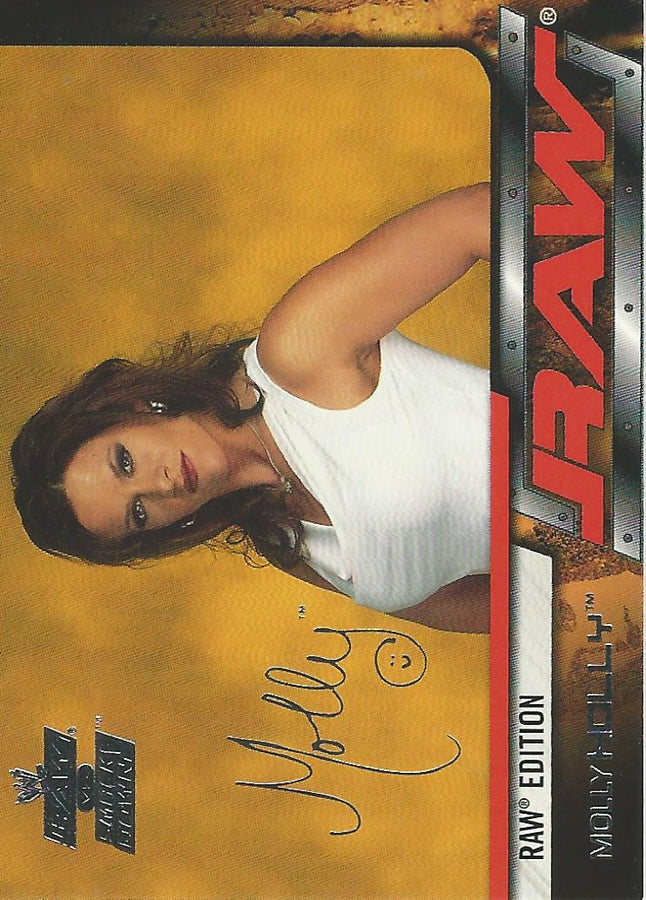 WWE Fleer Raw vs Smackdown 2002 Molly Holly #57