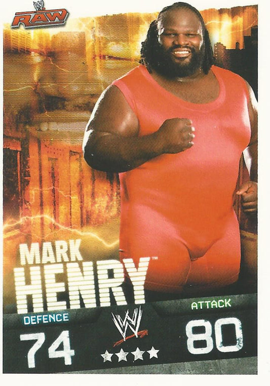 WWE Topps Slam Attax Evolution 2010 Mark Henry #57