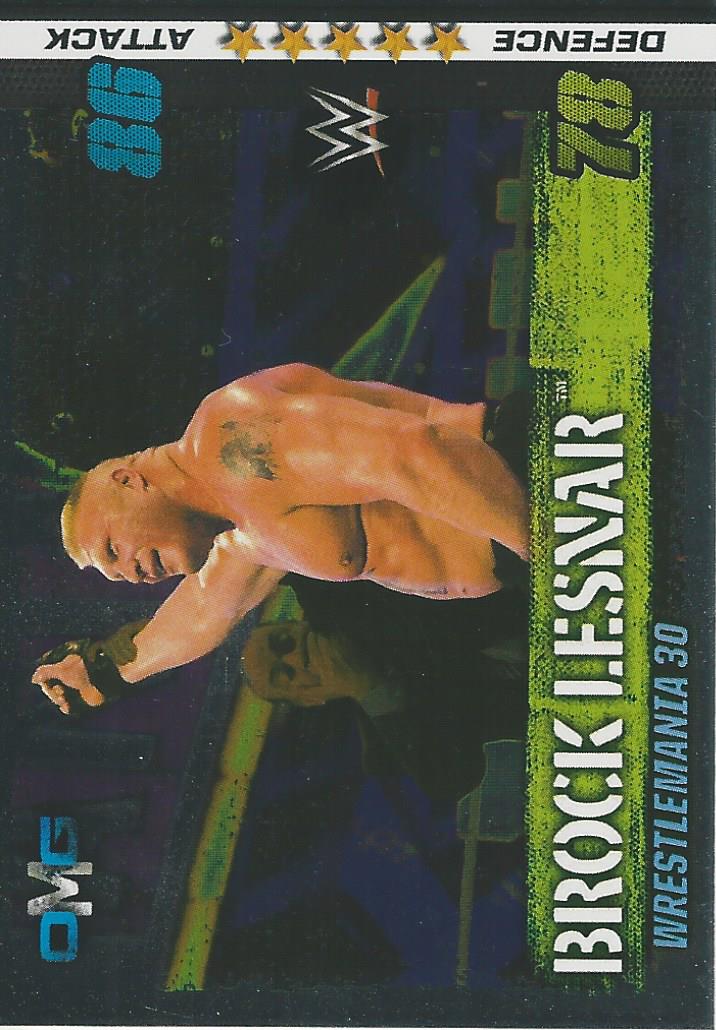 WWE Topps Slam Attax 10th Edition 2017 Brock Lesnar #57