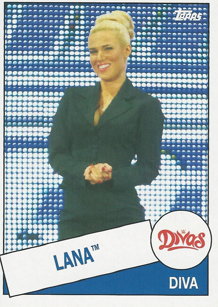 WWE Topps Heritage 2015 Lana #57