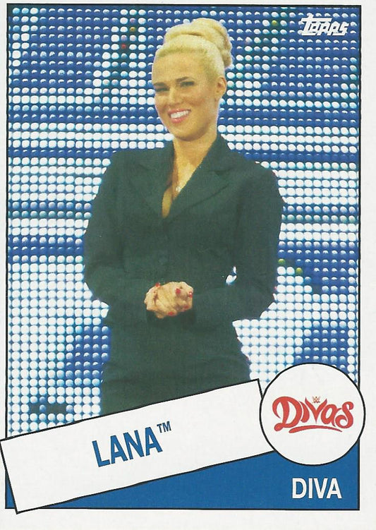 WWE Topps Heritage 2015 Lana #57