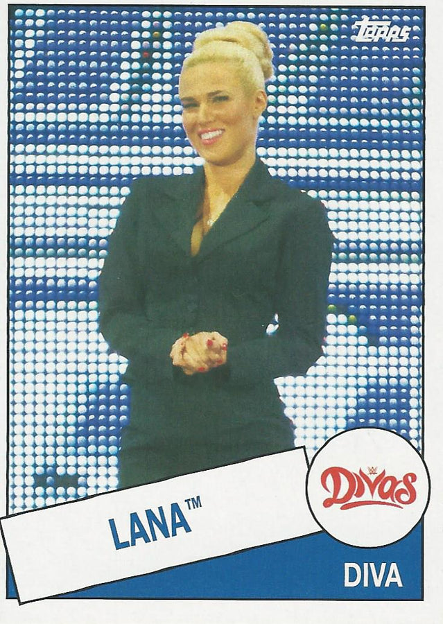 WWE Topps Heritage 2015 Lana #57