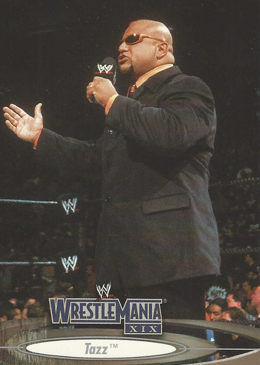 WWE Fleer Wrestlemania XIX 2003 Tazz #57