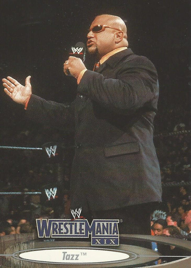 WWE Fleer Wrestlemania XIX 2003 Tazz #57