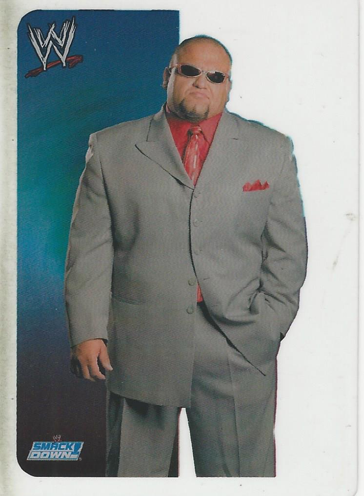 WWE Edibas Lamincards 2004 Tazz #57