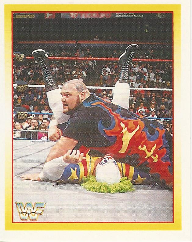 WWF Merlin Stickers 1995 Bam Bam Bigelow #57