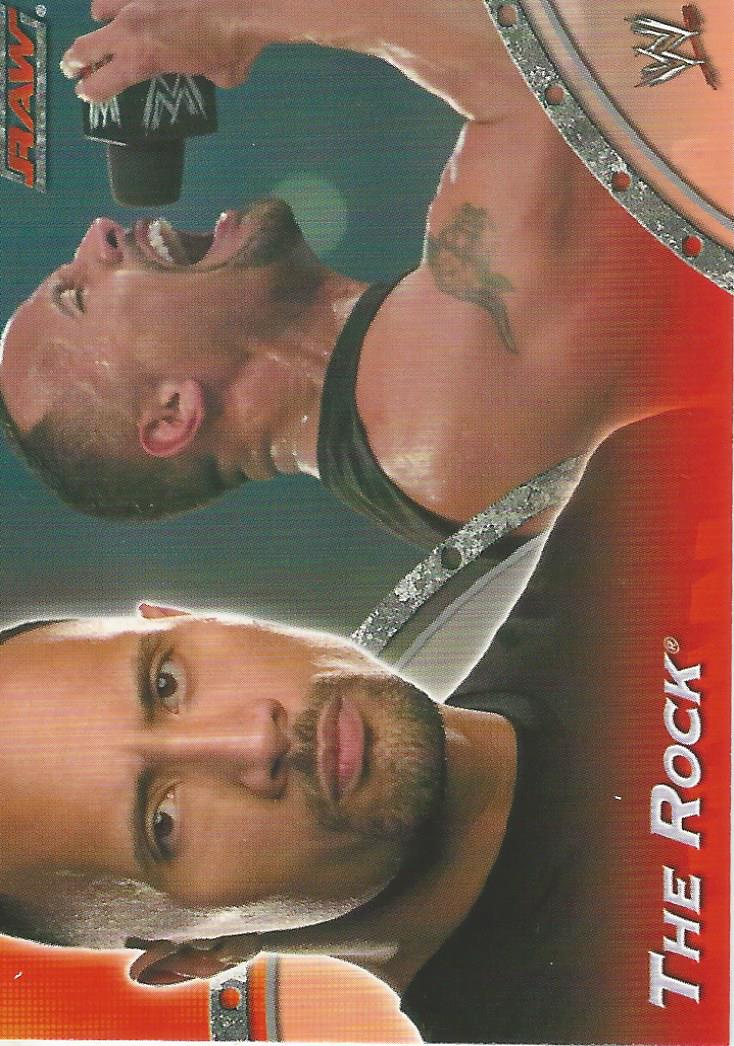 WWE Topps Apocalypse 2004 The Rock P14 trading card PW Catalog