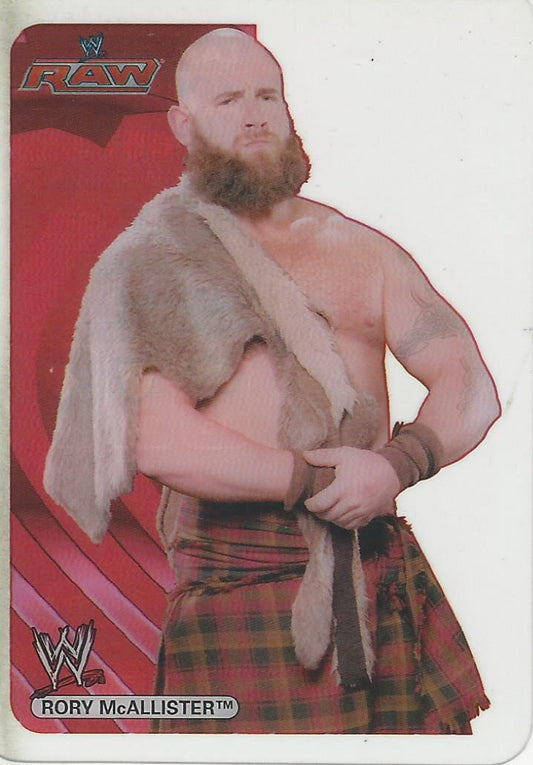 WWE Edibas Lamincards 2006 Rory McAllister #57