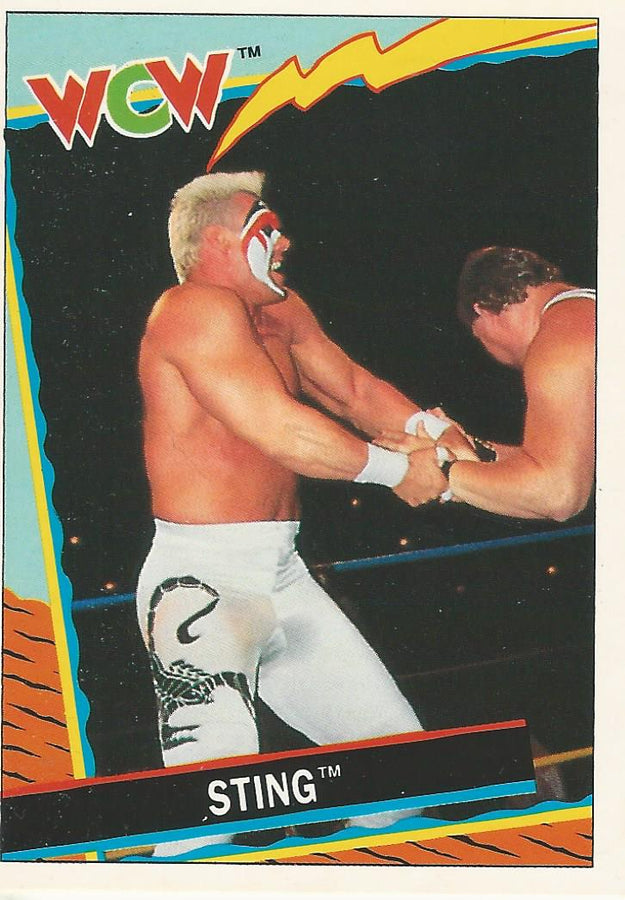 WCW Topps 1992 Sting #57