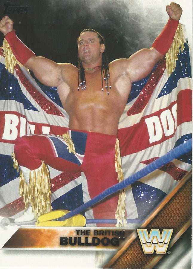 WWE Topps 2016 British Bulldog #57