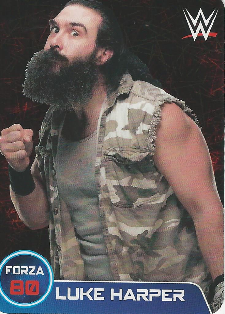 WWE Edibas Lamincards 2014 Luke Harper #57