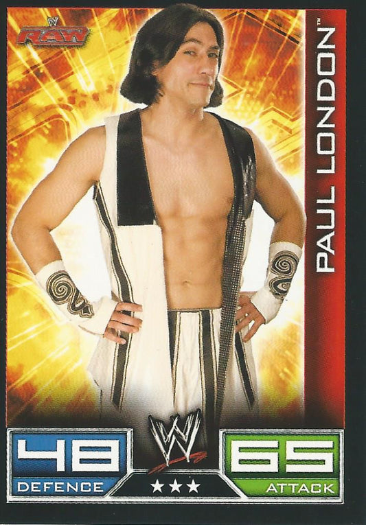 WWE Topps Slam Attax 2008 Paul London #57
