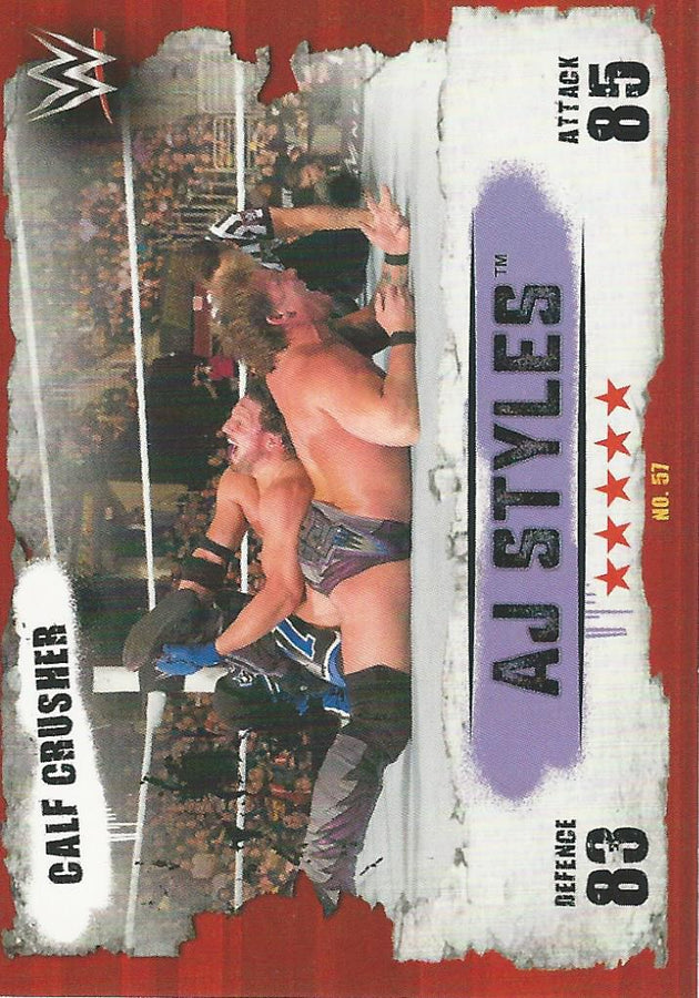 WWE Topps Slam Attax Takeover 2016 AJ Styles #57