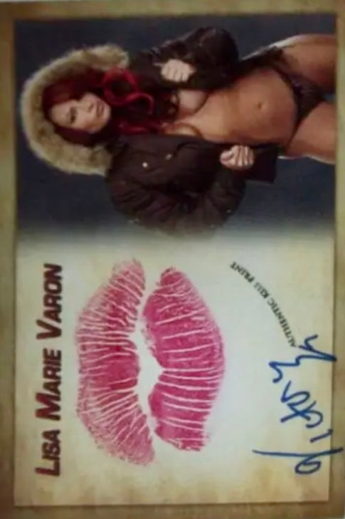 Lisa Marie Varon trading card PW Catalog
