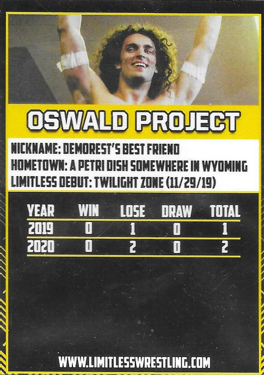 Oswald Project trading card PW Catalog