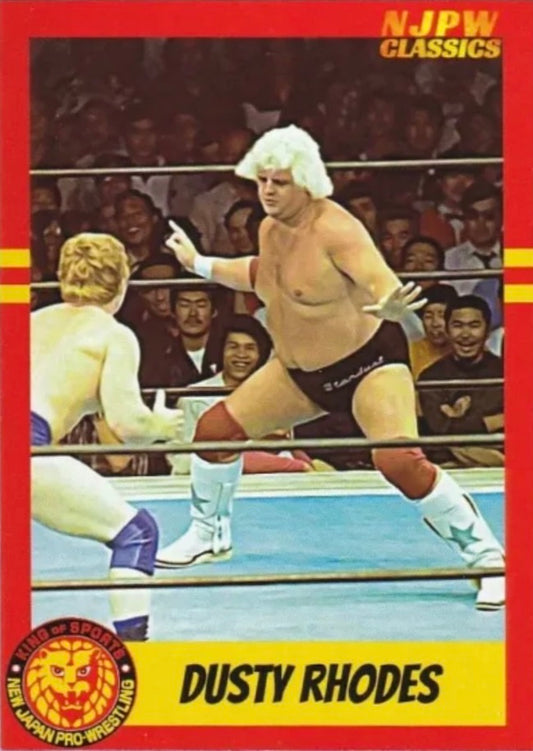 Dusty Rhodes trading card PW Catalog