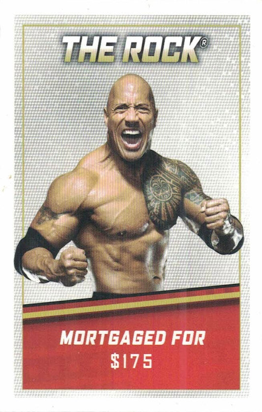 The Rock trading card PW Catalog