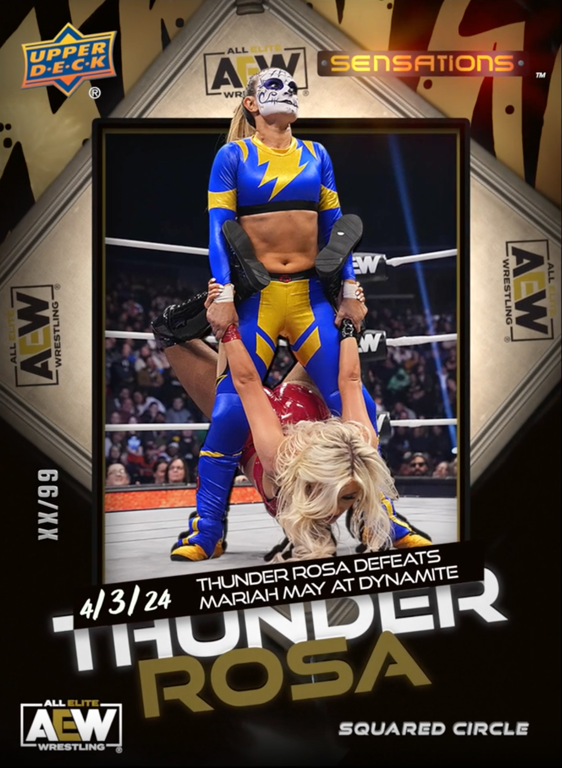 4/3/24 – Thunder Rosa – Thunder Rosa Defeats Mariah MAY at Dynamite