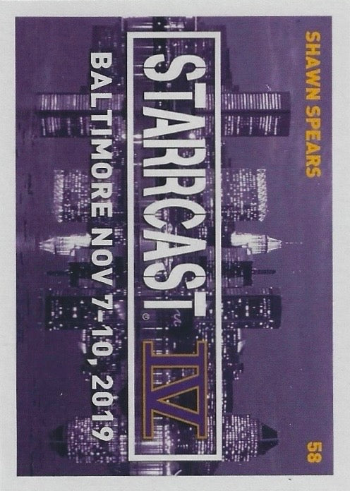 Shawn Spears trading card PW Catalog